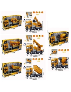 KLX800-241-42-43-244 IŞIKLI MÜZİKLİ 1:24 İŞ MAKİNA