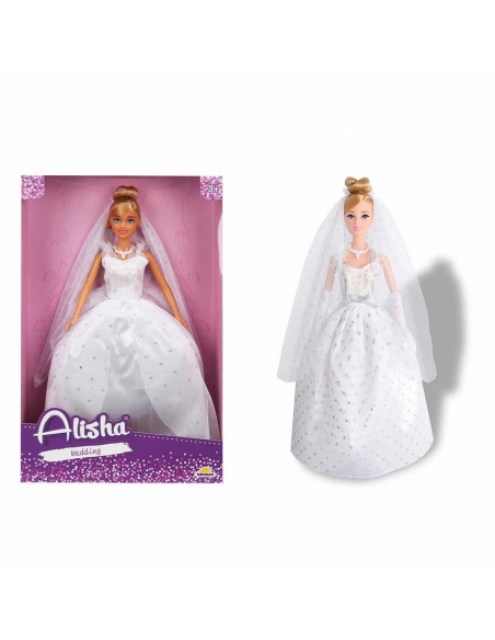 GELİNLİKLİ BEBEK ALİSHA  29CM
