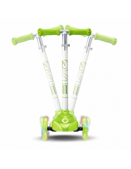 EVO SCOOTER 3TKR IŞIKLI MAX 50KG YEŞİL