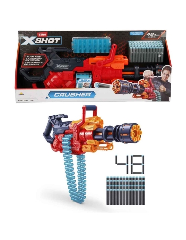 X-SHOT SÜNGER ATAN CRUSHER 48 MERMİLİ