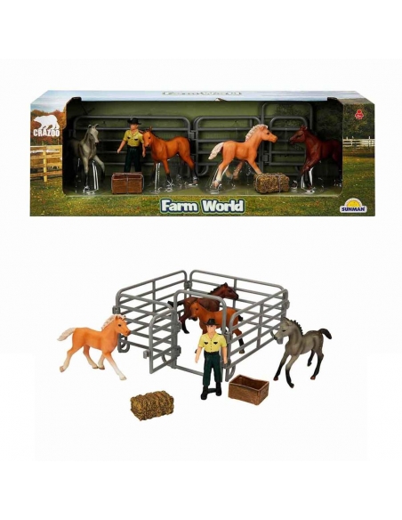 Wild Life Çitli Çiftlik Seti 1 adet