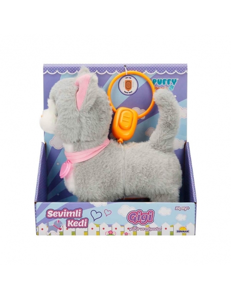 Sevimli Kedi Gigi Sesli ve Hareketli