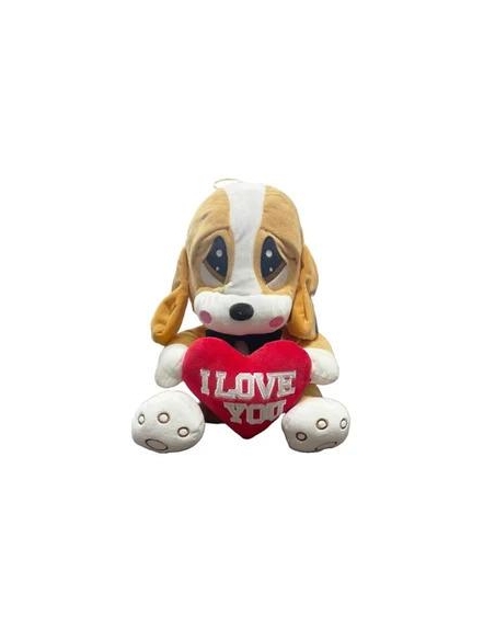 PELUŞ 40CM ÜZGÜN KÖPEK HALLEY