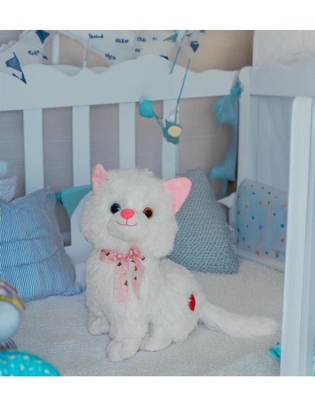 PELUŞ KEDİ 33CM HALLEY