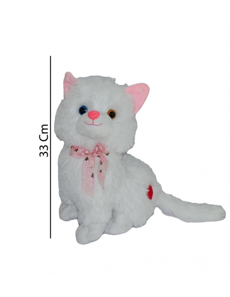 PELUŞ KEDİ 33CM HALLEY