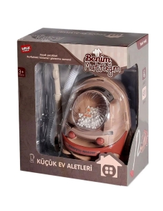 YH129-4S Pilli Işıklı Sesli Hareketli Süpürge Benim Mutfağım Küçük Ev Aletleri