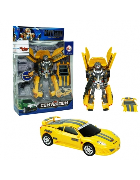 HW-899-1-2-5 KUT. DÖNÜŞEBİLEN ROBOT JEEP 1:24 -VRD
