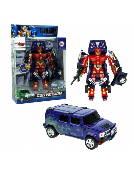 HW-899-1-2-5 KUT. DÖNÜŞEBİLEN ROBOT JEEP 1:24 -VRD