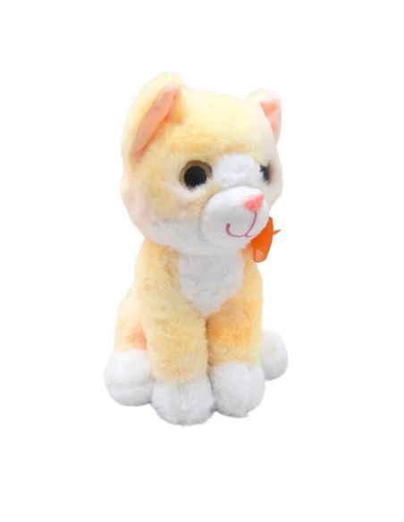PELUŞ 30CM RENKLİ KEDİ HALLEY