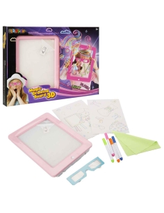 DOODLE 3D SİHİRLİ ÇİZİM TAHTASI PEMBE VEYA BEYAZ