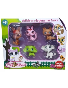 5 Lİ SEVİMLİ KUTULU HAYVANLAR