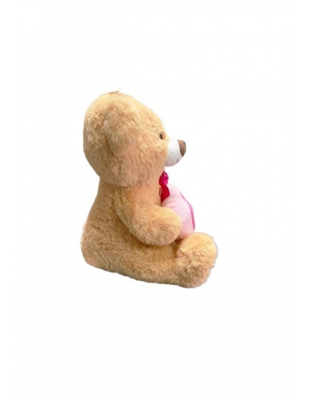 35 CM KALP TUTAN AYI PELUŞ HALEY
