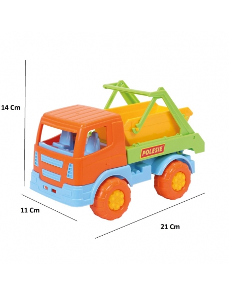 Polesie Oyuncak Salüt Çöp Kamyonu