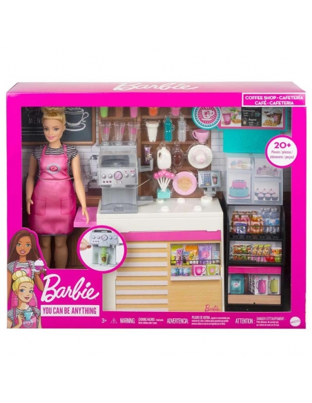 Barbie'nin Kahve Dükkanı Oyun Seti