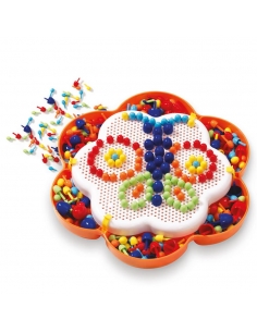 Dede Oyuncak Mozaik Çivi Oyunu 260 Parça 2