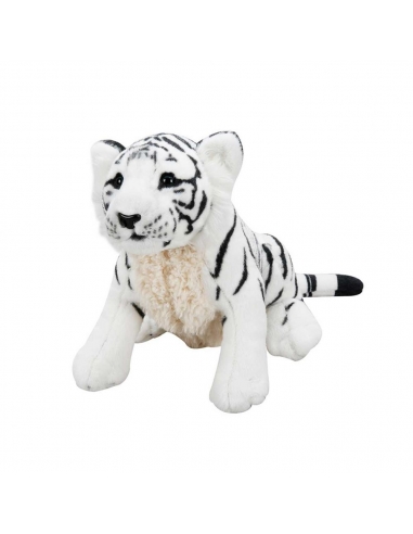 Beyaz Kaplan Peluş 45 cm.