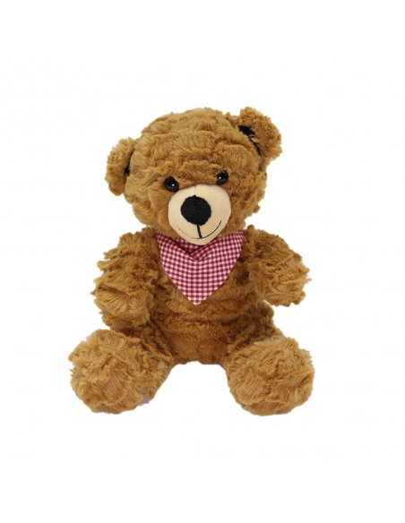 Fularlı Ayı Peluş Oyuncak 22 cm