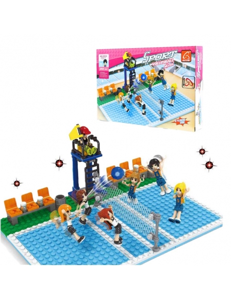 Ausini Lego  210 Parça Sport Set Voleybol Oyun Seti
