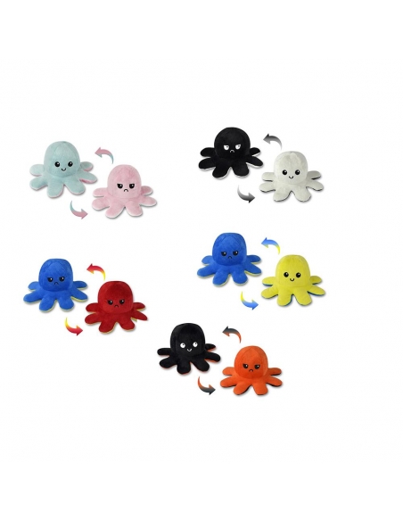 62054 Mood Değiştiren Peluş Ahtapot 20 cm 1 adet fiyatıdır