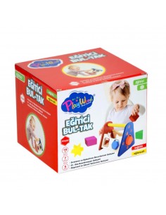 Ahşap Eğitici Geometrik Şekiller Bul-tak Oyunu 2