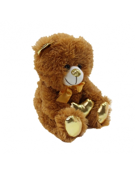 62500 Parlak Kalpli Peluş Ayı 30 cm