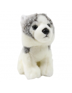 Yavru Husky Peluş Oyuncak 18 cm 2