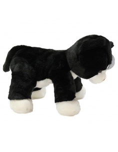 Sevimli Siyah Kara kedi Peluş Oyuncak30 cm 2