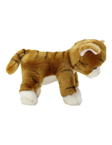 Sevimli Sarı Kedi Peluş Oyuncak 30 cm