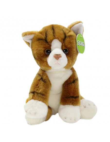Sevimli Sarı Kedi Peluş Oyuncak 30 cm