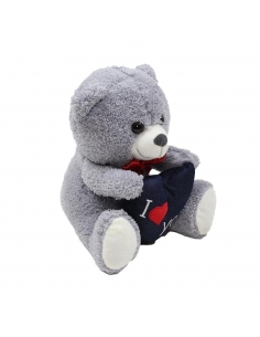 30 cm I Love You Kalpli Ayı Peluş Oyuncak 2