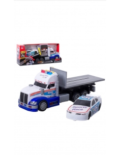 Müzikli ve Işıklı Mini Şehir Araçları Oyuncak Çekici