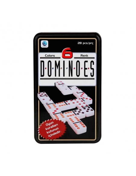 Domino Oyunu 28 li Renkli Taşlar S00001352