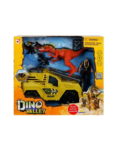 Sesli ve Işıklı Dino Valley Dinozor Avcısı Oyun Seti