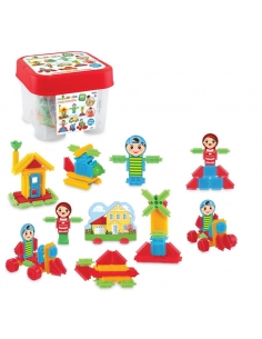 Dede Oyuncak Kaktüs Blokları 80 Parça