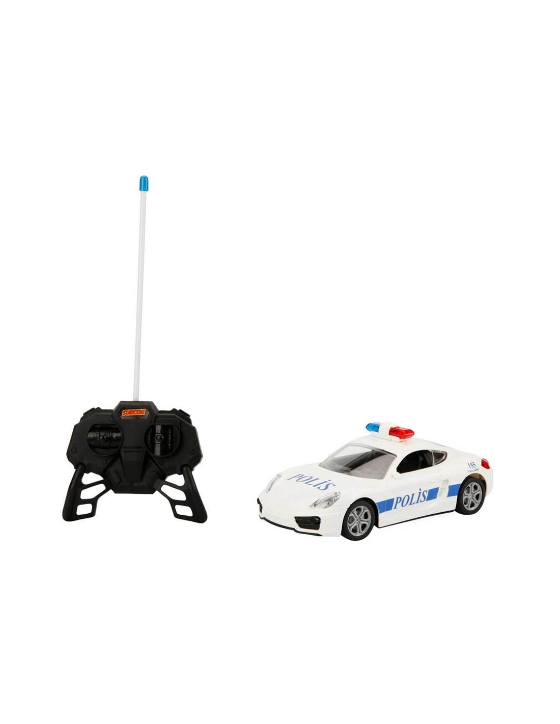 1:20 Uzaktan Kumandalı Suncon Usb Şarjlı Polis Arabası 20 cm 1:20 Uzaktan Kumandalı Suncon Usb Şarjlı Polis Arabası 20 cm