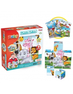 Resimli Küpler 9 Parça  Bebek Aktivite Oyun Seti