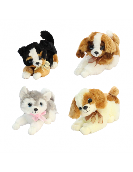 Havlayan Sesli Köpek Peluş Oyuncak 30 cm 1 adet