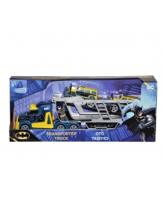 Batman İki Katlı Sürtmeli Araç Taşıyıcı Çekici Oyun Seti