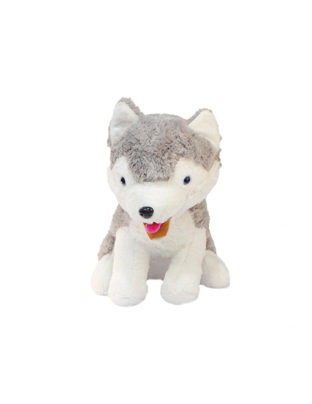 Sibirya Kurdu Peluş Oyuncak 45 cm