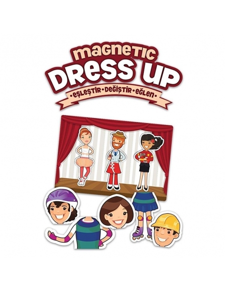 Magnetic Dress Up Eşleştirme Oyunu