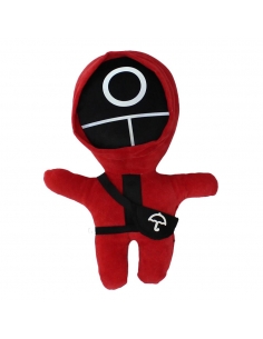 FBT9554 Peluş Squid Game Gardiyan Oyuncakları 1 Adet 2