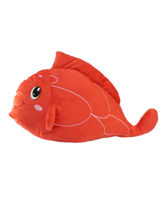 Sesli Kırmızı Balık Peluş Oyuncak 40 cm 2