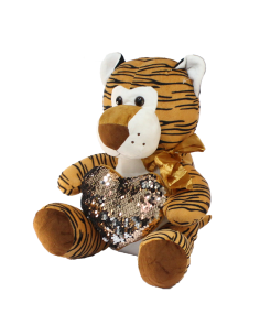 Kalpli Kaplan Peluş Oyuncak 35 cm