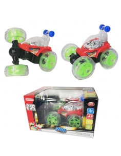 Uzaktan Kumandalı Şarjlı Işıklı Akrobat Araba